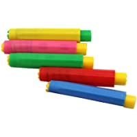 Toyvian Tenedor de la Tiza del Tenedor de la Tiza de 5pcs con el Estuche rígido de la Pizarra Clip de la Tiza para la…